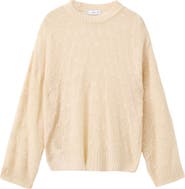 MANGO Pointelle Sweater