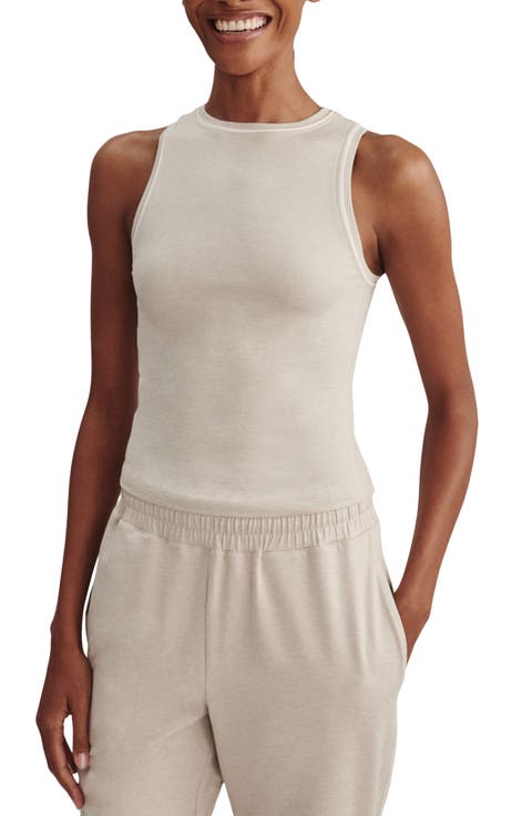 Lettie Stretch Jersey Tank