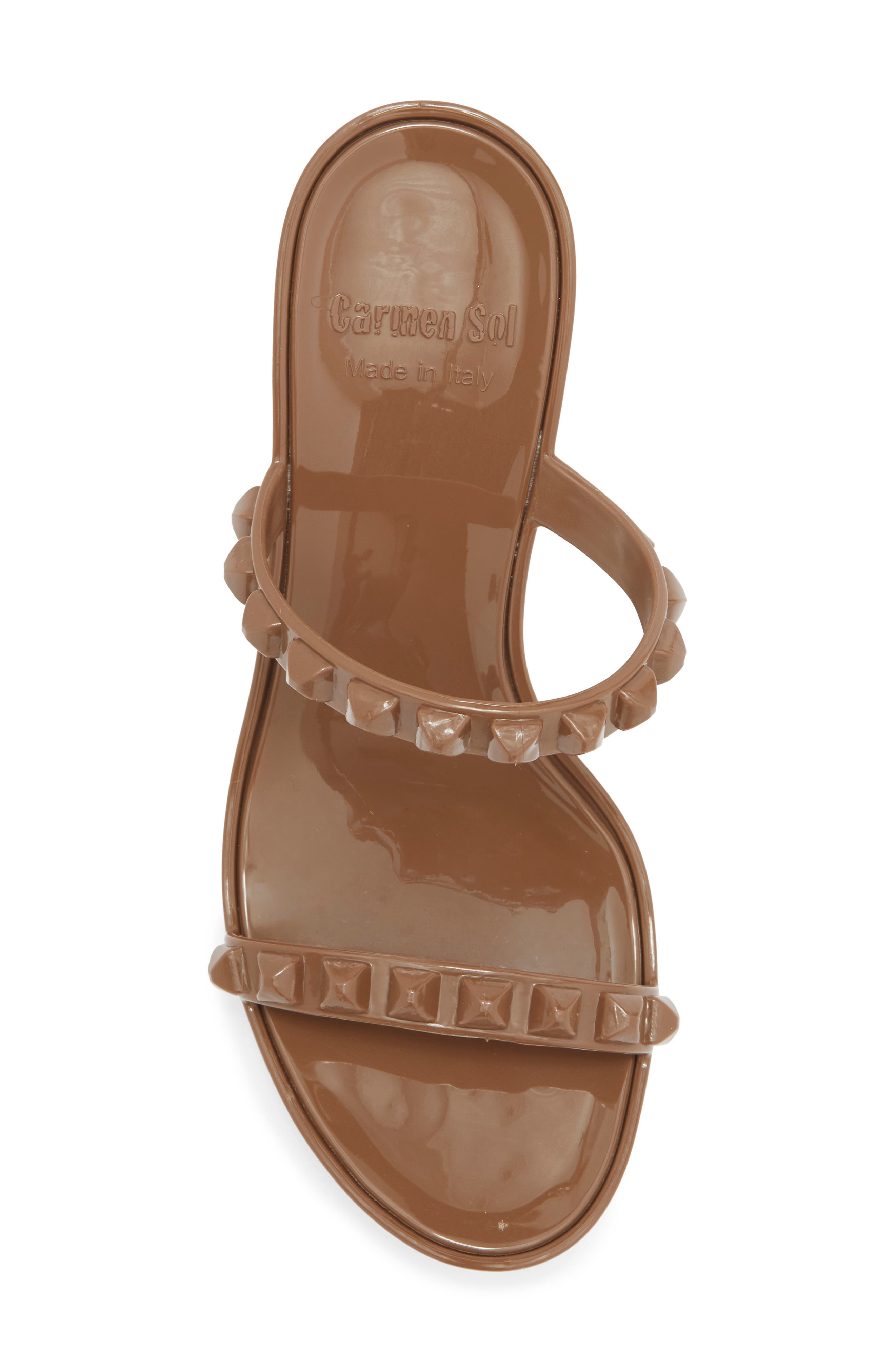 Tonino Platform Wedge Sandal, Alternate, color, BROWN
