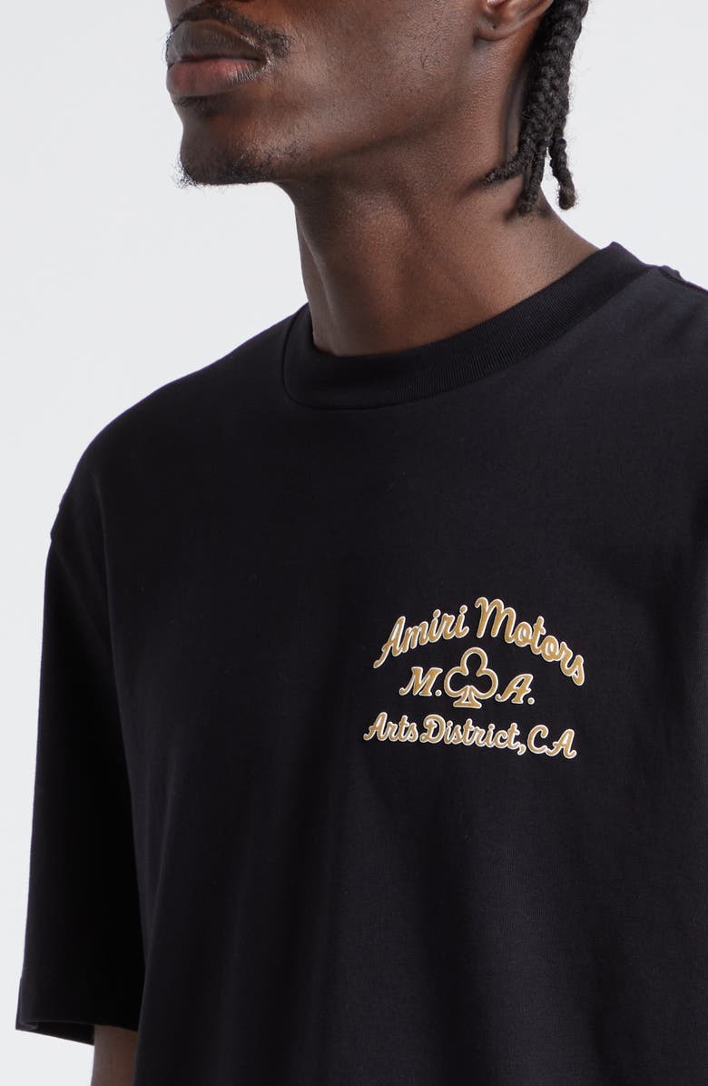 AMIRI Motors Cotton Graphic T-Shirt, Alternate, color, 