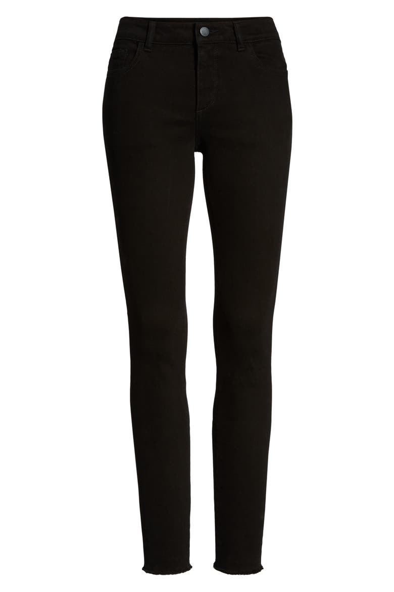 Margaux Raw Hem Skinny Jeans, Alternate, color, WEXLER