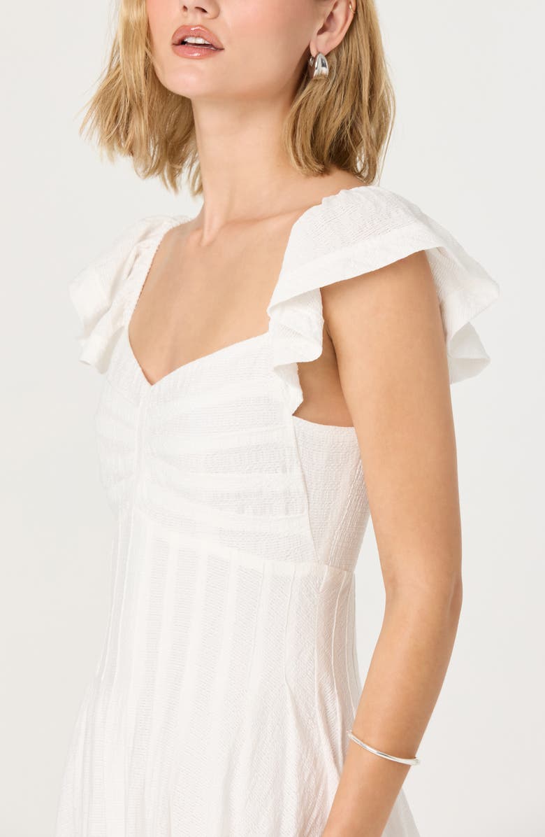 ASTR the Label Felicienne A-Line Dress, Alternate, color, White