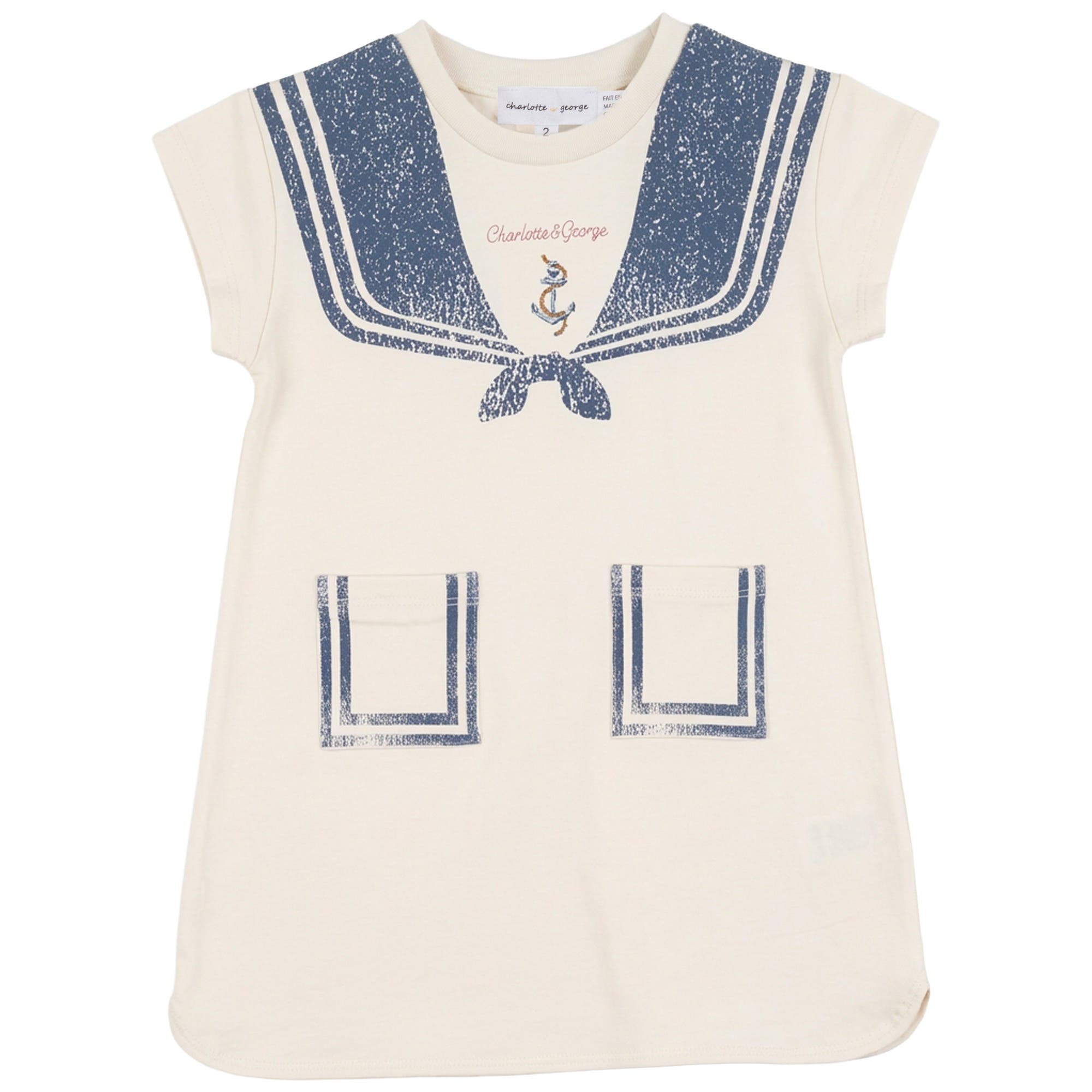 selected Cream/Navy