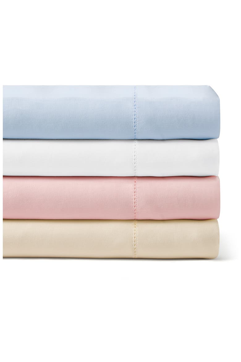Ladder Stitch 300 Thread Count Sheet Set, Alternate, color, IVORY
