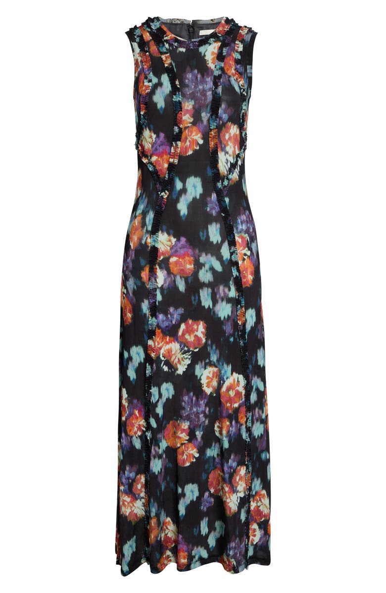 Ulla Johnson Isabelle Jersey Midi Dress, Main, color, Nocturne