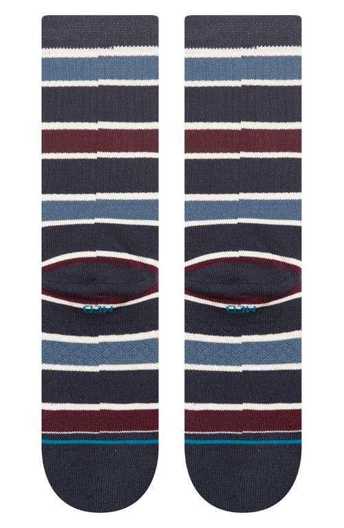 Stance Devon Stripe Drew Sock In Blue