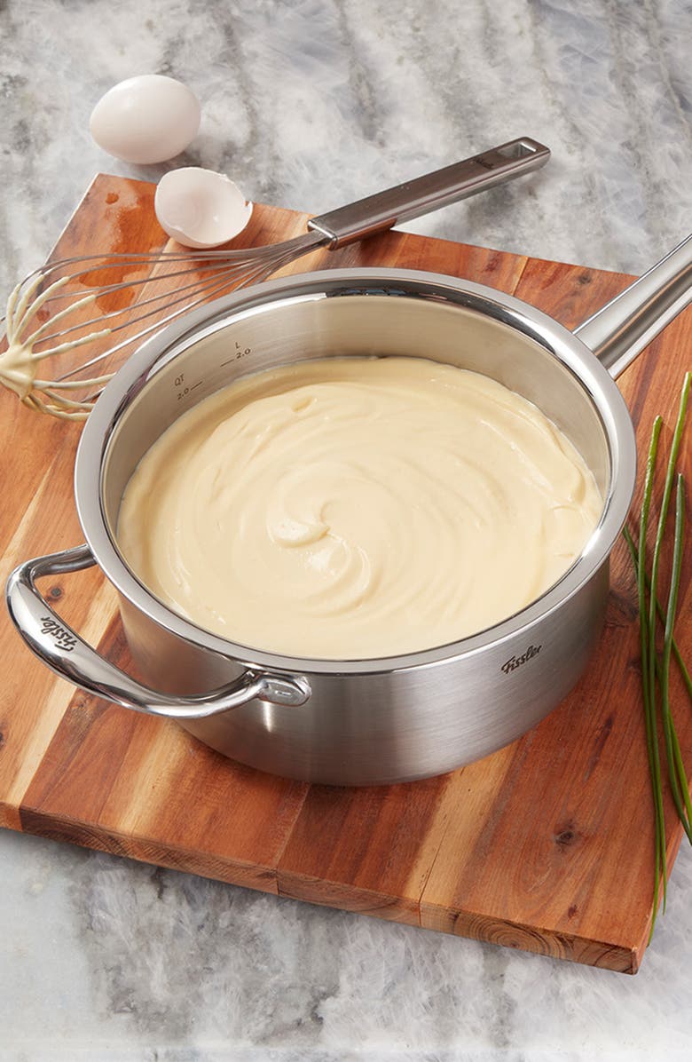 Fissler M5 Pro-Ply 5-ply Stainless Steel Saucepan, Alternate, color, Stainless Steel