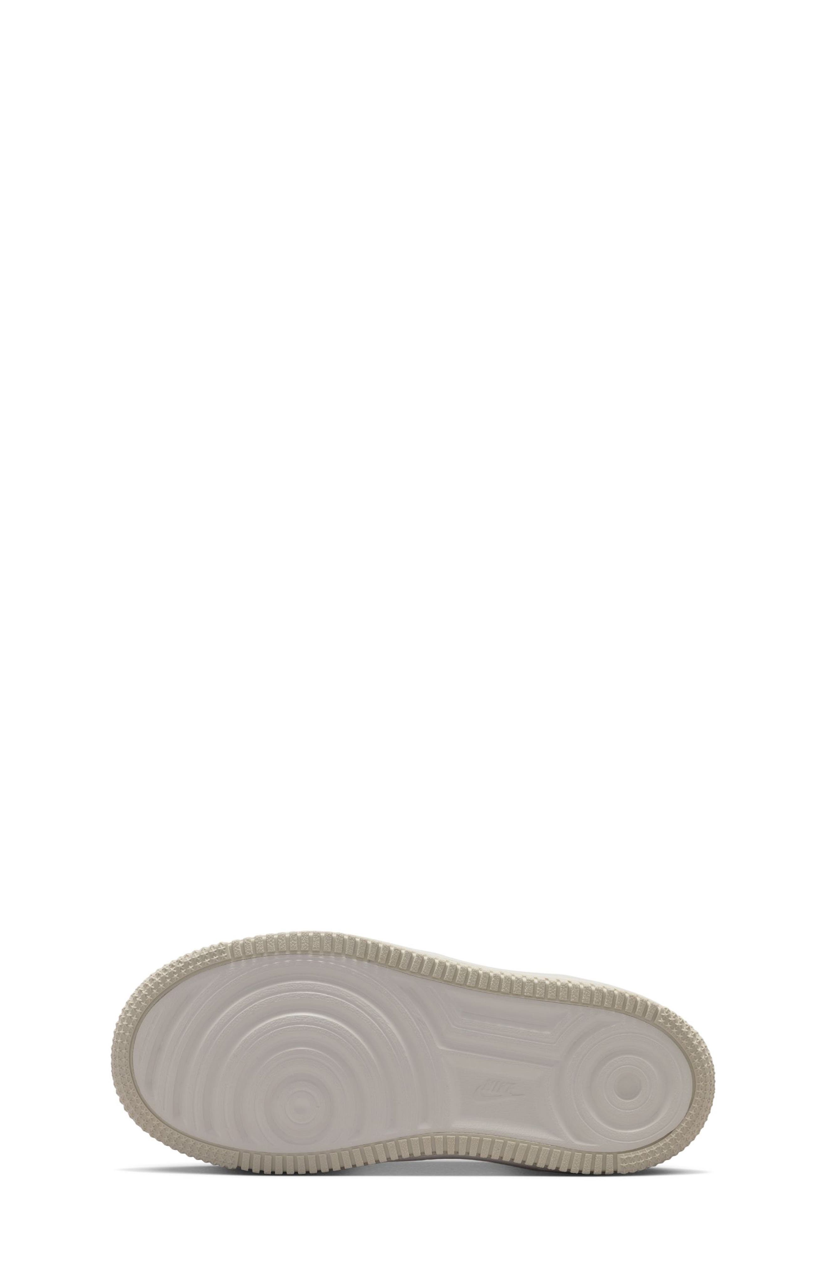 Nike Kids' Force 1 Low EasyOn Basketball Sneaker, Alternate, color, Light Bone/ Light Bone