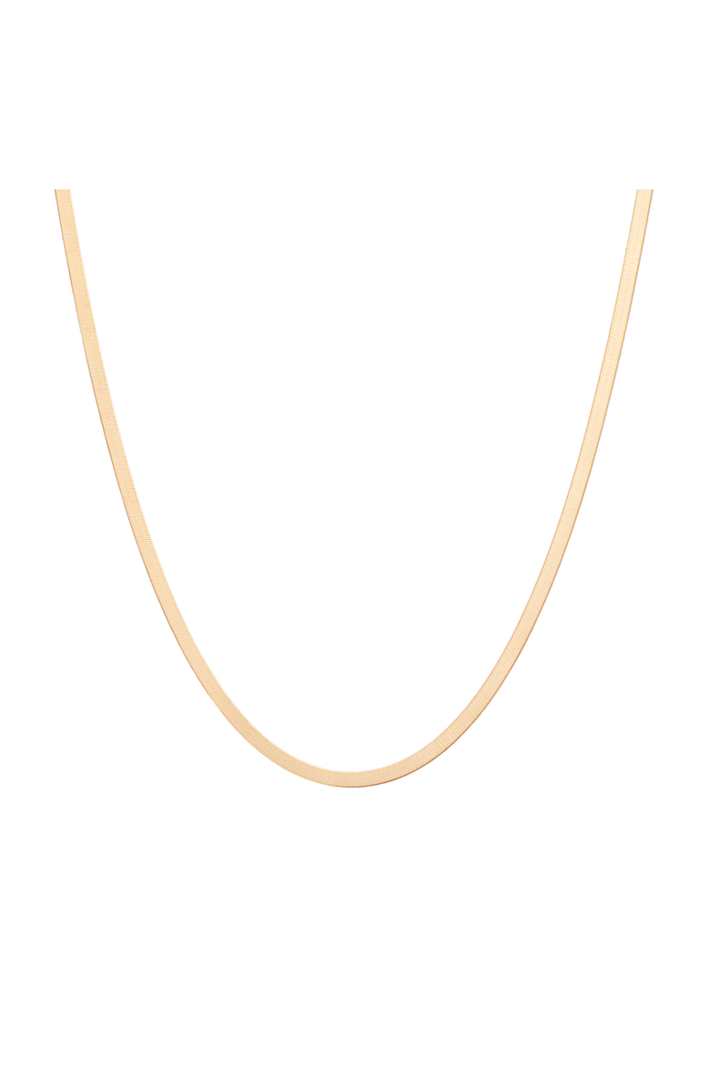 Aurate New York Herringbone Chain Necklace, Main, color, 