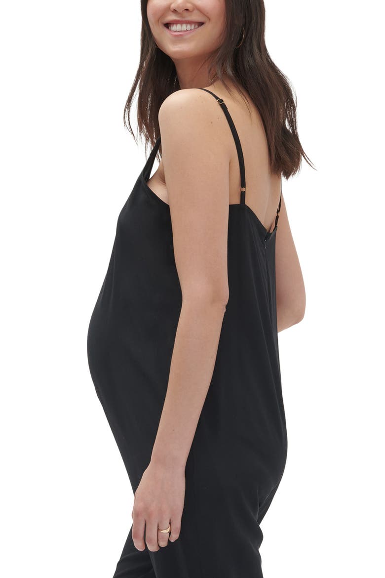 The Georgie Jumpsuit, Alternate, color, Black
