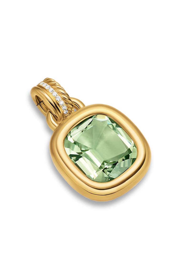 DY Mercer® Semiprecious Stone Amulet, Main, color, PRASIOLITE