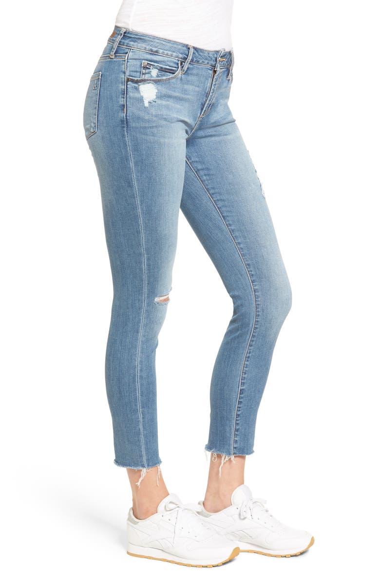 Articles of Society Carly Skinny Crop Jeans, Alternate, color, 