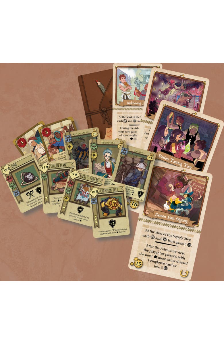 Renegade Game Studios Bargain Quest Brick & Mortar Expansion, Alternate, color, Multicolored