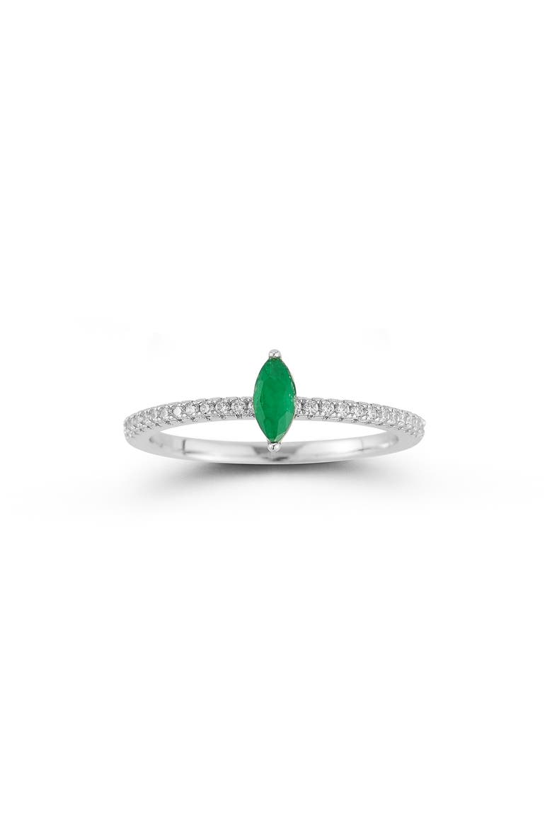 Marquise Stone Ring, Alternate, color, SILVER