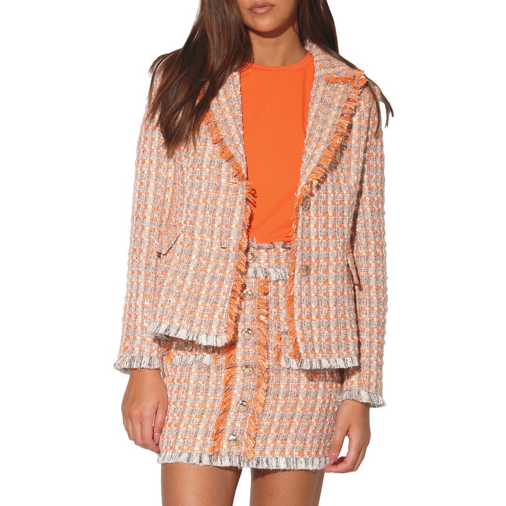 WALTER BAKER WALTER BAKER DAMON TWEED BLAZER JACKET