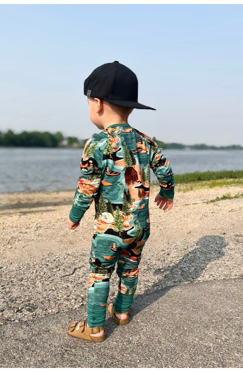 Fletch Lake Days Snoozer, Alternate, color, Teal