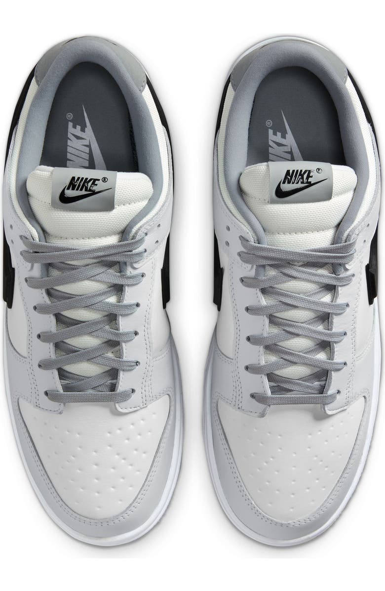 Nike Dunk Low Gore-Tex<sup>®</sup> Waterproof Basketball Sneaker, Alternate, color, Summit White/ Black/ Off White