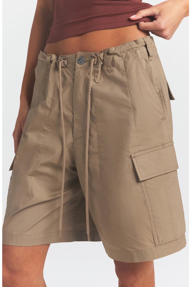 Swiss Cotton Cargo Shorts, Alternate, color, DESERT