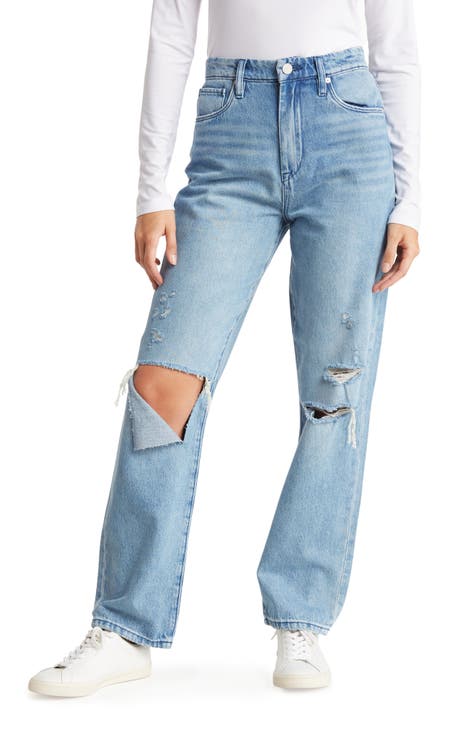 The Howard Destroyed Straight Leg Jeans (Girls Room)