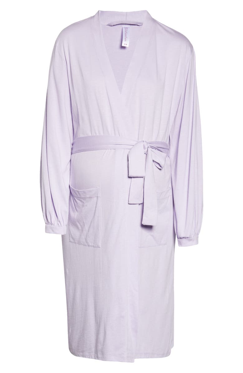 Belabumbum Elle Maternity/Nursing Robe, Alternate, color, 