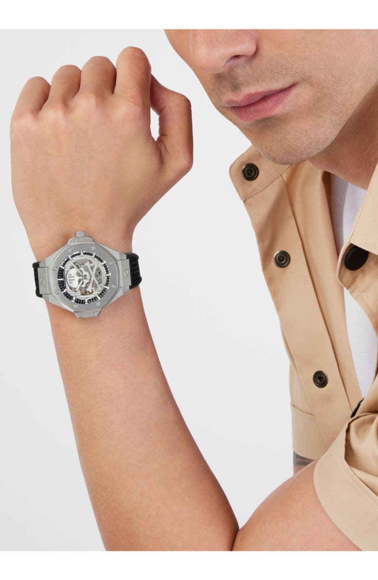 PHILIPP PLEIN $keleton Royal Watch, Alternate, color, Stainless Steel