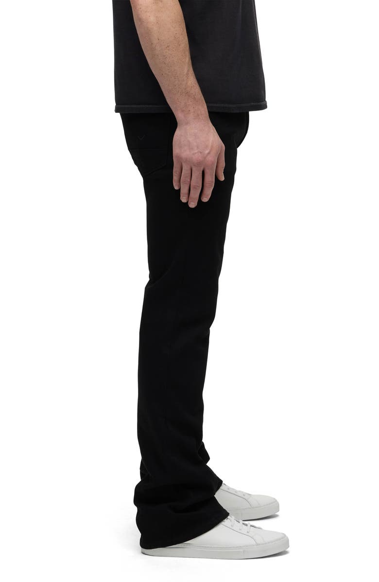 Hudson Jeans Walker Kick Flare Jeans, Alternate, color, Raven