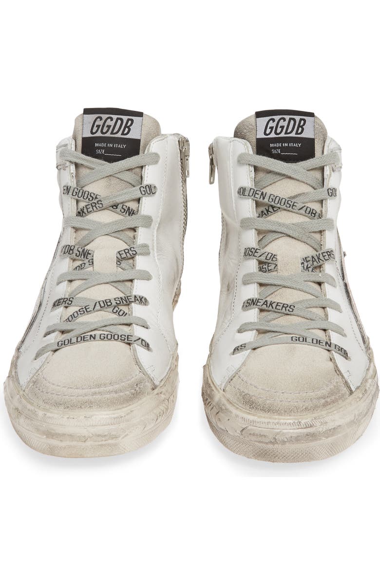 Golden Goose Slide NYC Graphic High Top Sneaker, Alternate, color,