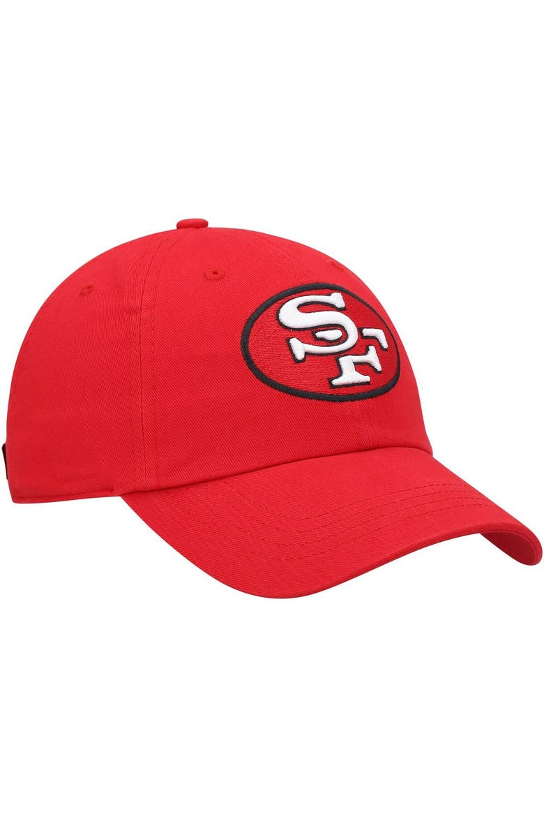 Women's '47 Scarlet San Francisco 49ers Miata Clean Up Legacy Adjustable Hat, Alternate, color, Scarlet