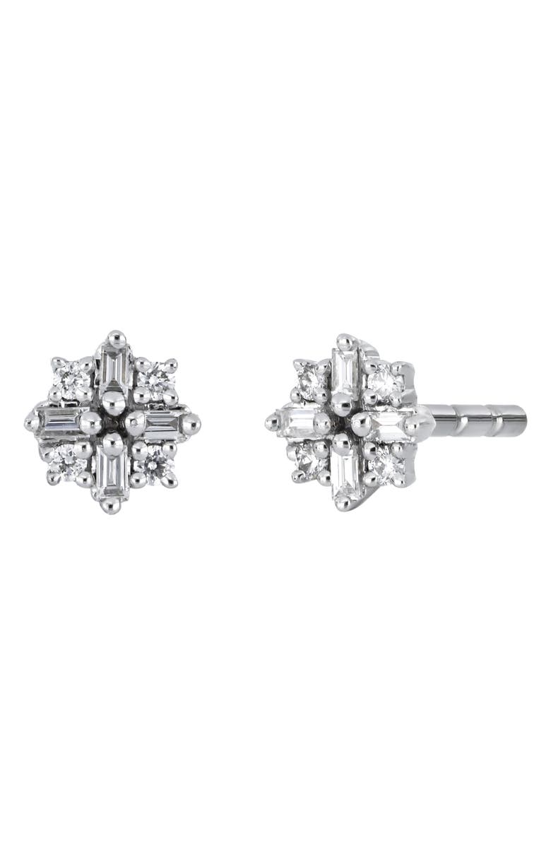 Bony Levy Gatsby Diamond Stud Earrings, Main, color, 18Kw