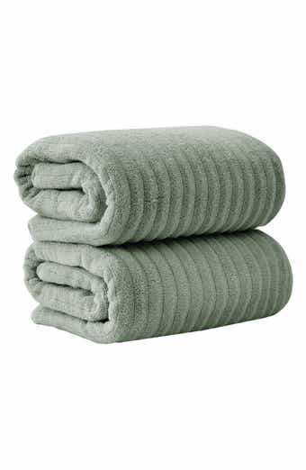 Woven & Weft Combed Cotton 2-Pack Bath Towels