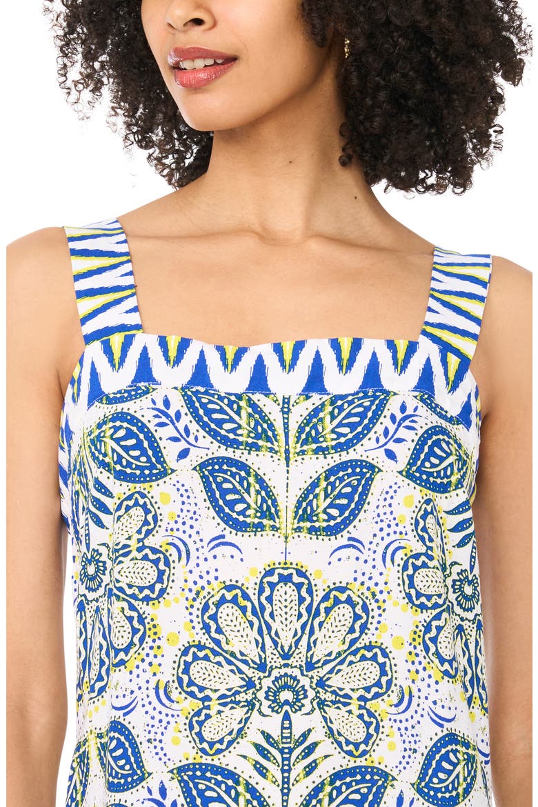 Floral Maxi Dress, Alternate, color, OPULENT BLUE
