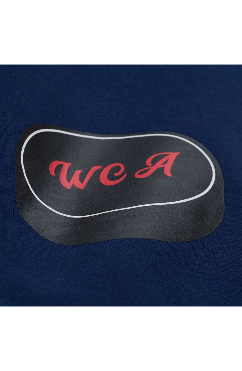 Mitchell & Ness Women's Mitchell & Ness  Navy Washington Capitals Crewneck Sweatshirt, Alternate, color, Navy