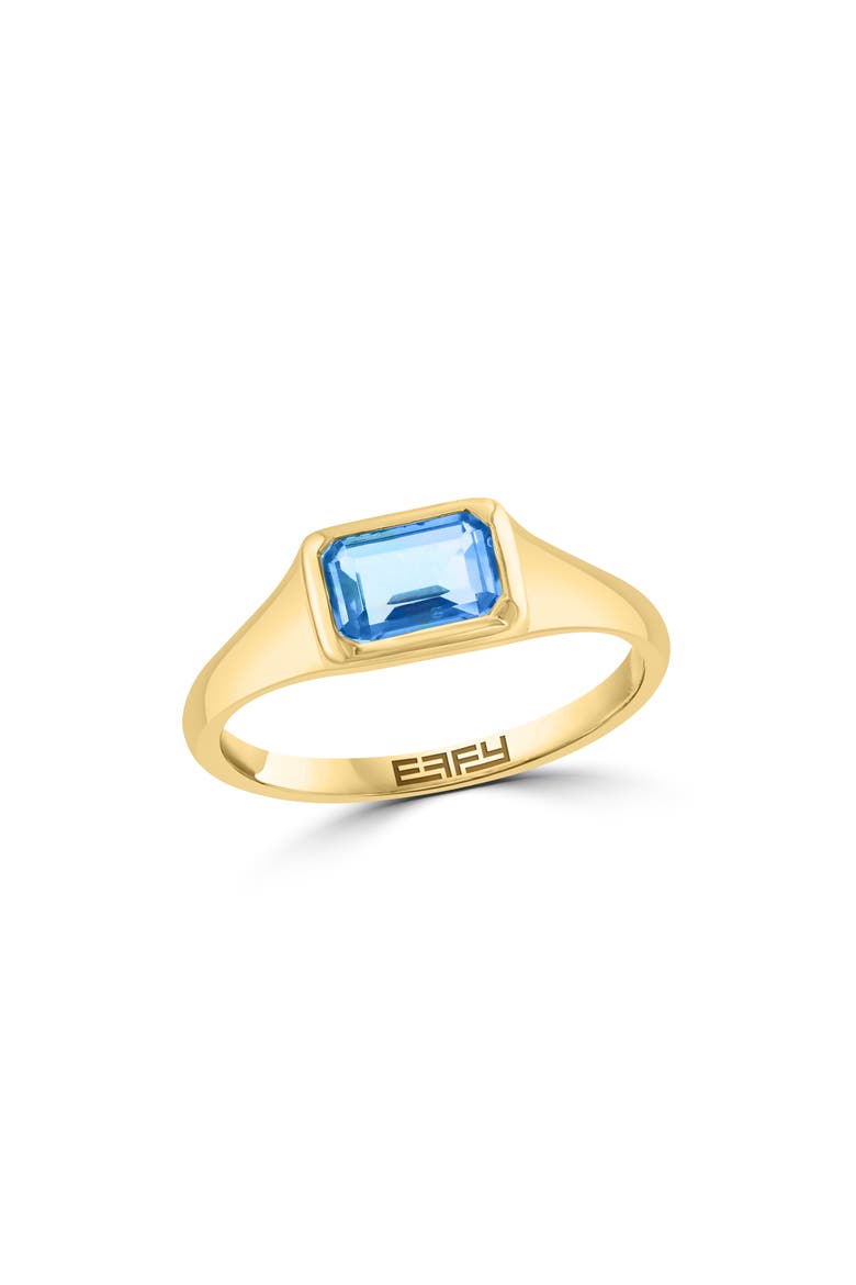 Blue Topaz Ring, Main, color, BLUE