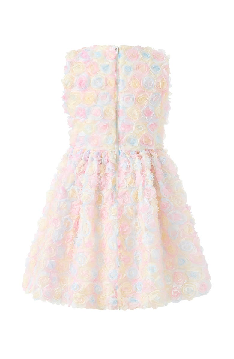 Marlo Kids Violetta Tulle Mini Dress, Alternate, color, Multi