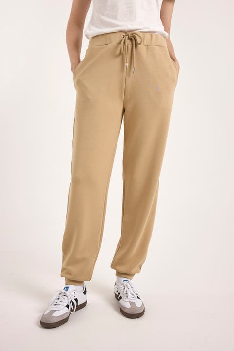 Piping Detail Jersey Cuffed Jogger