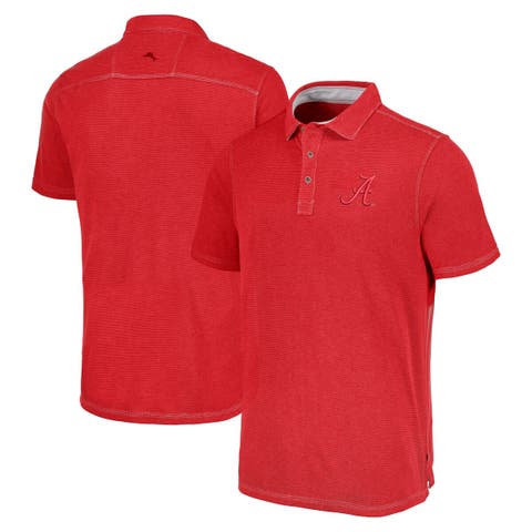 Men's Tommy Bahama Crimson Alabama Crimson Tide Paradiso Cove Polo