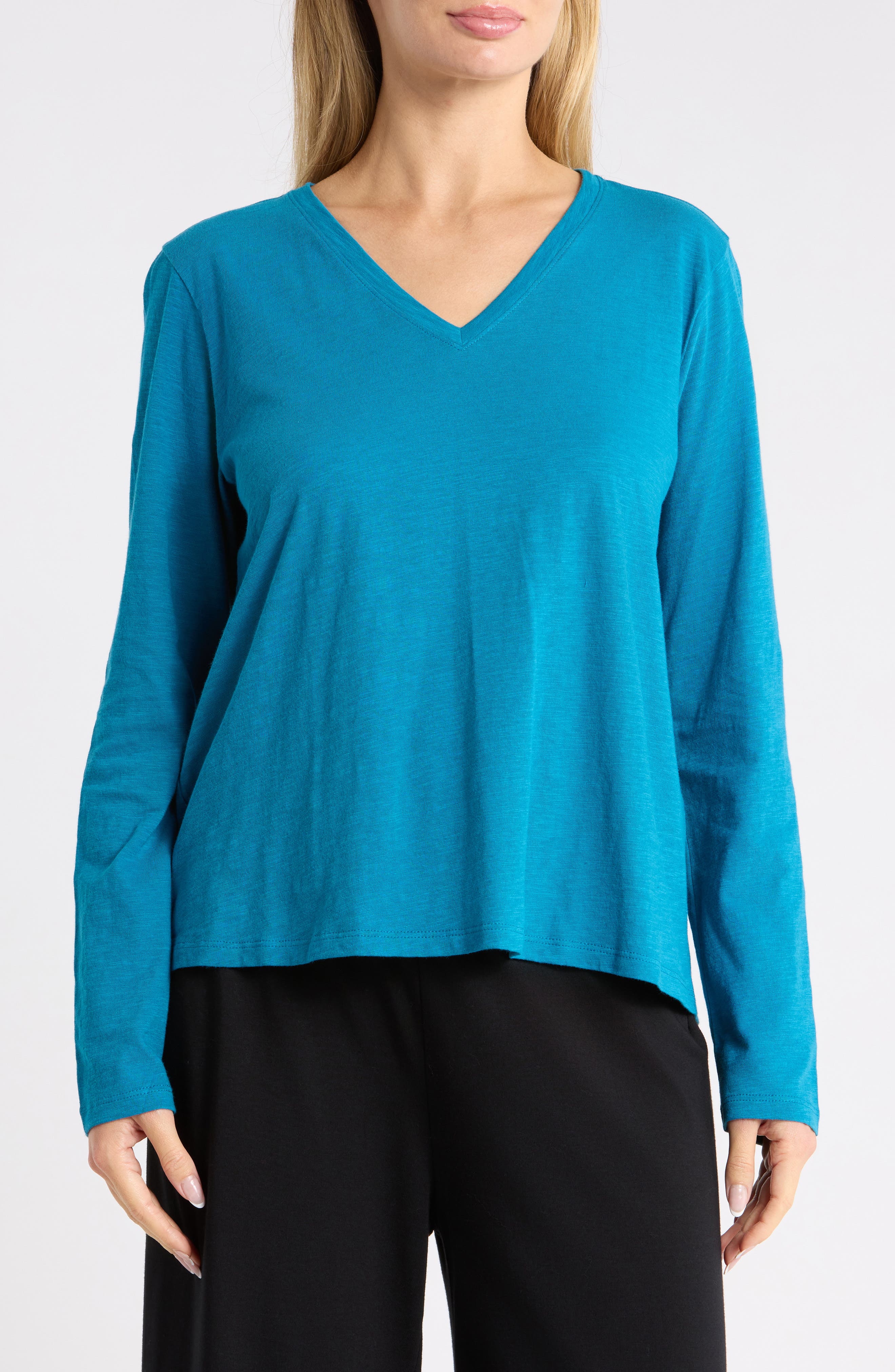 V-Neck Easy Organic Cotton T-Shirt