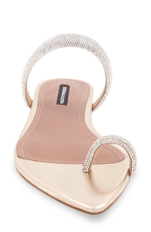Bcbg Pinot Pointed Toe Slide Sandal In Platino
