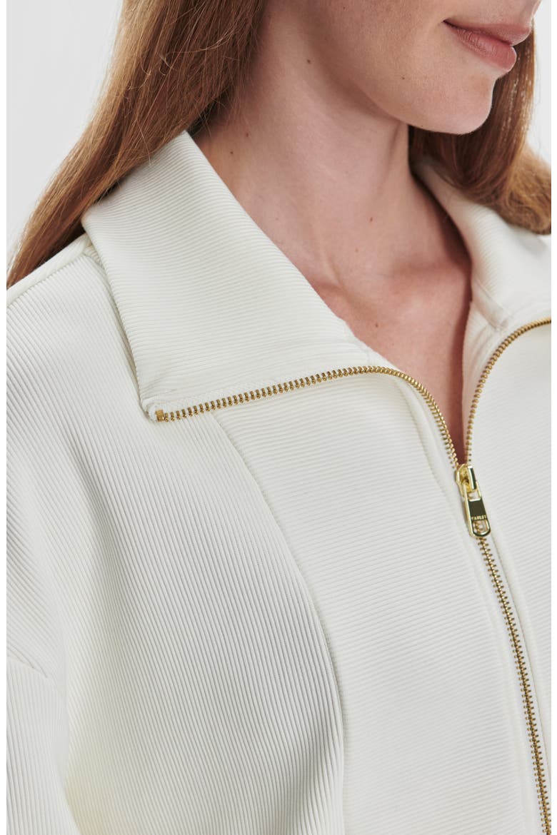Ramona Half-Zip Sweatshirt, Alternate, color, EGRET