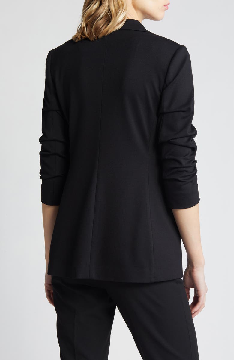 Anne Klein NYC Scrunch Sleeve Blazer, Alternate, color, 