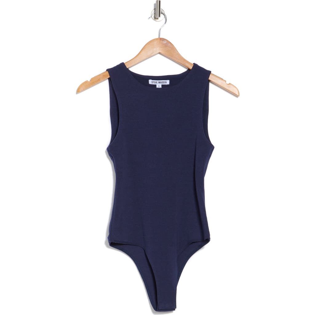 Steve Madden Sleeveless Bodysuit In Marine
