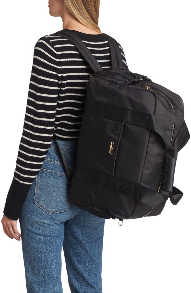 Mali + Lili Remy Recycled Nylon Convertible Duffle Bag, Alternate, color,