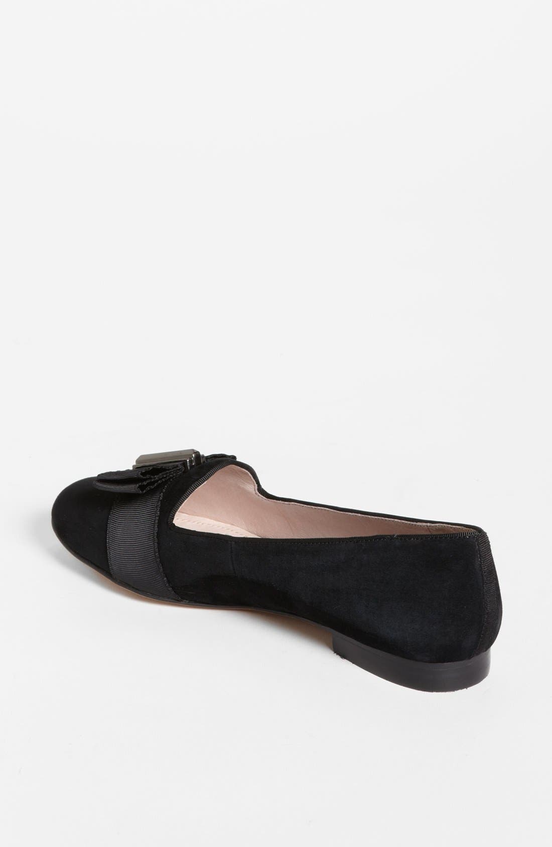 'Ecie' Flat, Alternate, color, BLACK