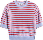 Madewell Textural Stitch Crewneck Sweater