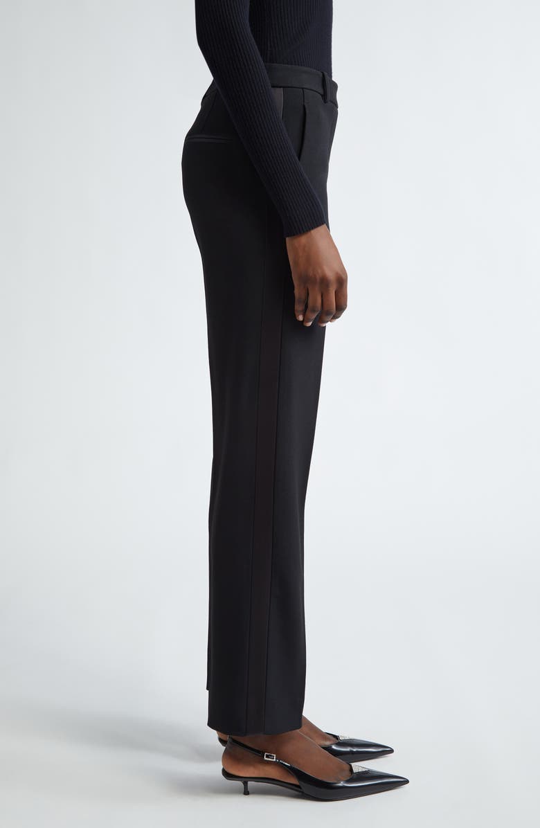 Michael Kors Collection Tuxedo Ankle Pants, Alternate, color, 