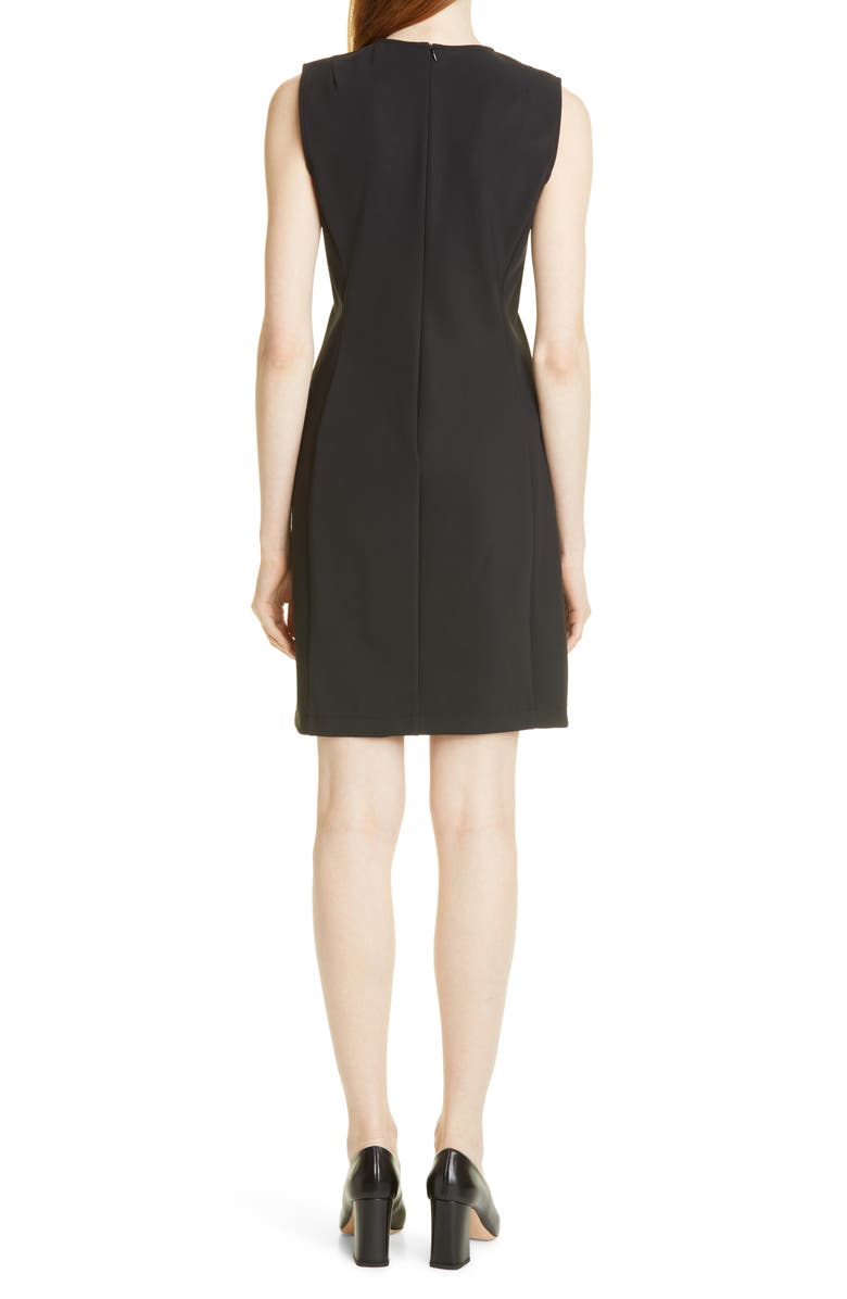 Theory K. Preci Sleeveless Sheath Dress, Alternate, color, Blk