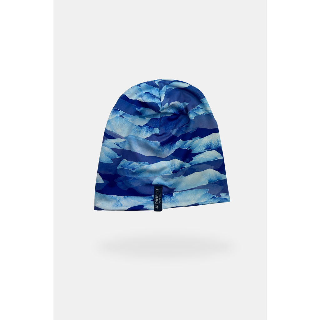 Alpine Fit Go All Winter Merino Wool Lined Hat In Blue