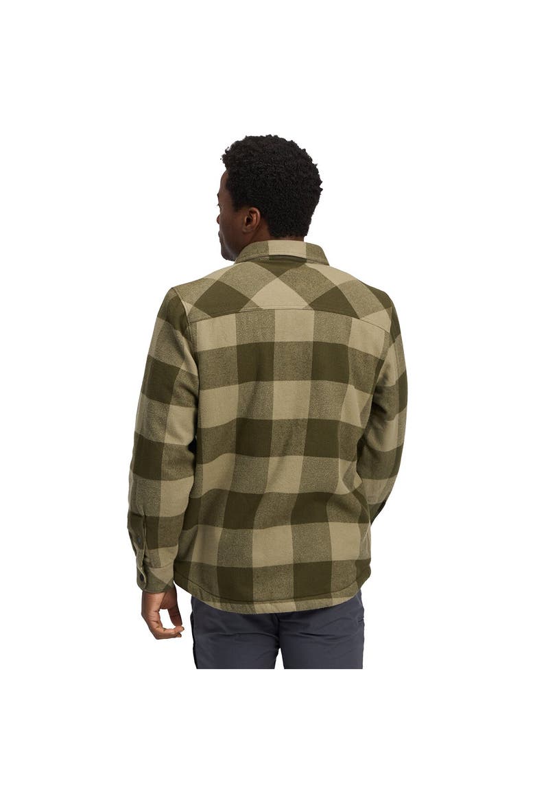 Project Lined Flannel - Men's, Alternate, color, Dark Moss/Pine Smoke