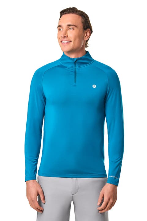 Men's Fairway Golf Pullover, UPF 50+ Sun Protection