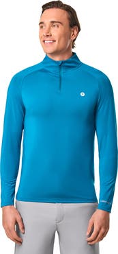 Coolibar Men's Fairway Golf Pullover, UPF 50+ Sun Protection